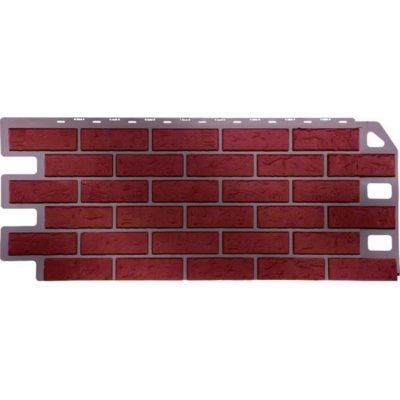 fineber kirpich krasny obojjeny 400x400 - Цокольный сайдинг FineBer серия “Кирпич” – Красный Обожженый