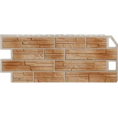 fineber slanec terrakotovy 400x400 - Цокольный сайдинг FineBer серия “Сланец” – Терракотовый