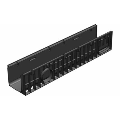 gidrolica plastikovy vodootvodny lotok dn150 185mm 1 400x400 - Лоток водоотводный Gidrolica Standart ЛВ-15x19,6x18,5 - пластиковый (Арт. 816)