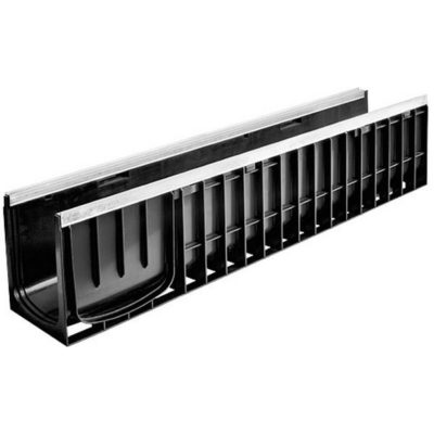 gidrolica plastikovy vodootvodny lotok dn200 235mm usilenny 1 400x400 - Лоток водоотводный Gidrolica Standart Plus ЛВ-20x24,6x23,5 - пластиковый (усиленный) (Арт. 8224)
