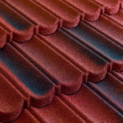 metrotile kompozitnaya cherepica metrobond krasno cherny 400x400 - Композитная черепица Metrotile, коллекция MetroBond – Красно-черный